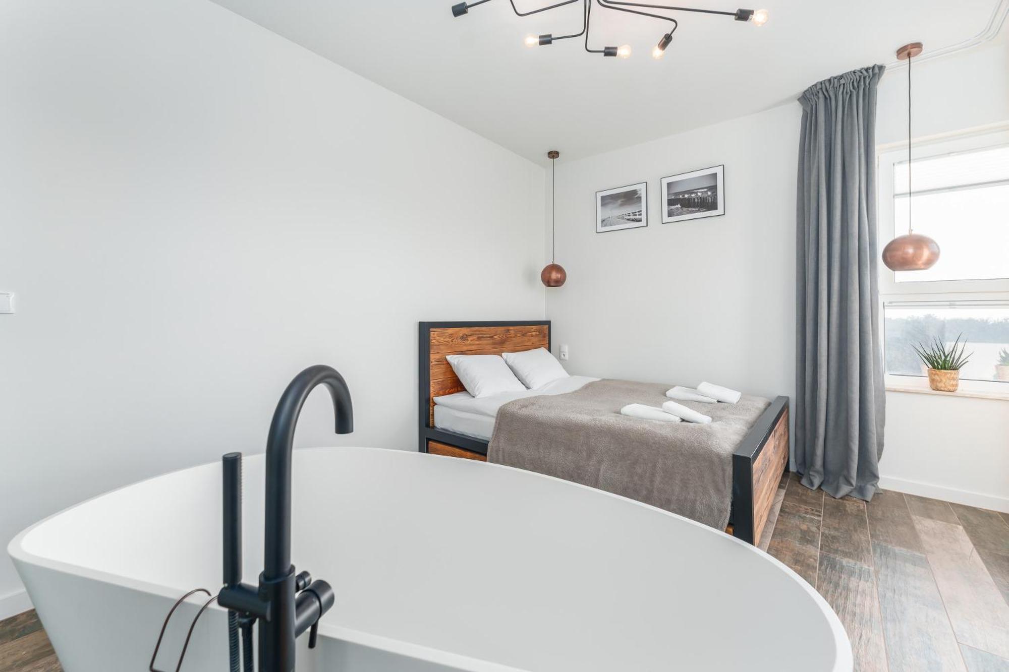 Апартаменты Aquamarina Onyx 84 Мендзыздрое Экстерьер фото
